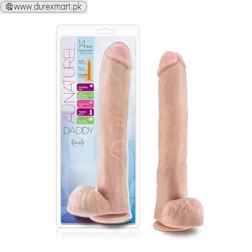14 Inch Dual Density Silicone Dildo