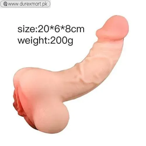 2 in 1 Design Realistic Dildo Pocket Pussy - view 2