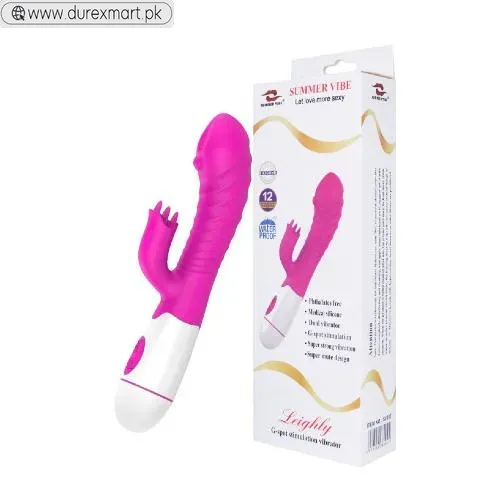 30 Speeds Dual Vibration G Spot Clitoral Stimulator Sex Vibrator