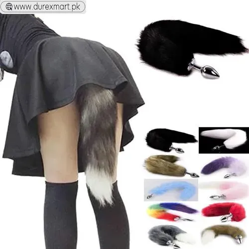 Butt Plug Fox Tail Cosplay Anal Plug 