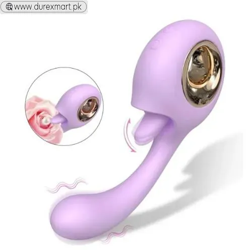 Donut 2-in-1 Clit Licking Toy G Spot Vibrator
