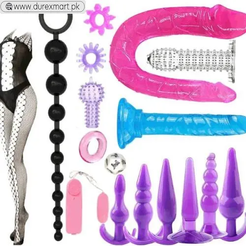 17 in 1 Anal Plug Set Pleasure Plug Toy for Women