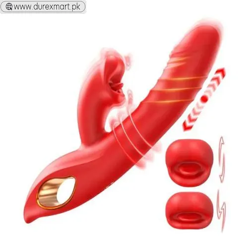 Vibrator Thrusting Dildo Adult Sex Toys 4IN1 In Pakistan