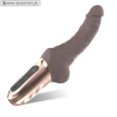 Realistic Thrusting Silicone Dildo
