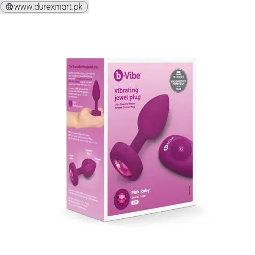 b-Vibe Vibrating Jewel Butt Plug