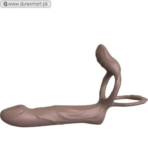 Vibrating Anal Butt Plug with Cock Ring