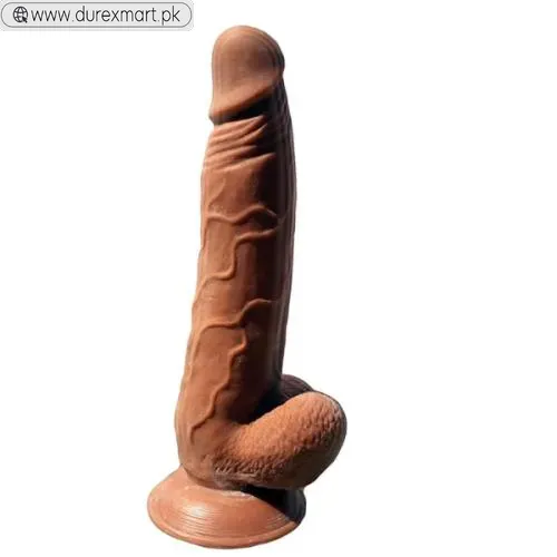Realistic skin dildo looks and feels like the real thing