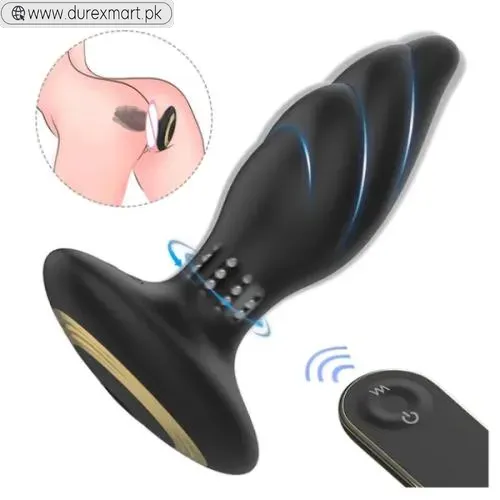 Vibration Modes Remote Control Silicone Butt Plug