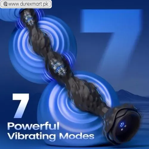 Anal Beads Vibrating Butt Plug - view 2