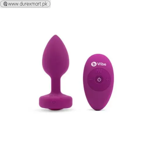 b-Vibe Vibrating Jewel Butt Plug - view 2