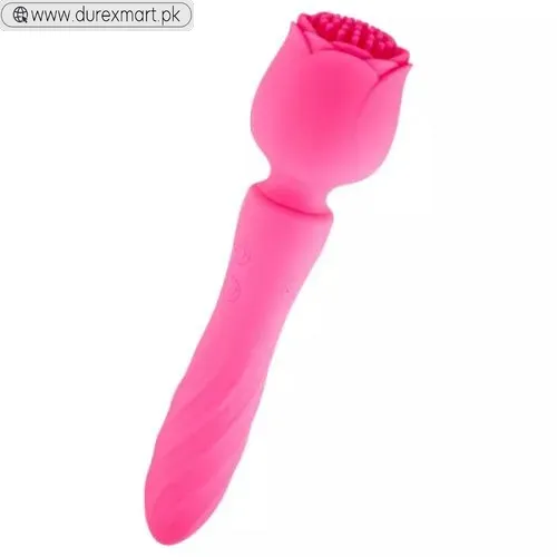 Blushing Pleasure Mini Rose Vibrator - view 2