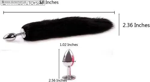 Butt Plug Fox Tail Cosplay Anal Plug  - view 2