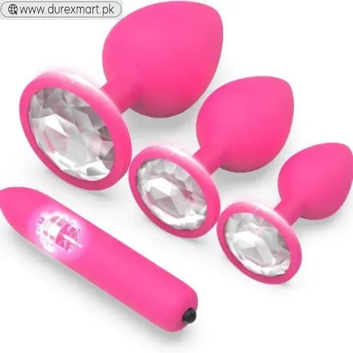 Couple 4pcs Plug Anales Trainer - view 2
