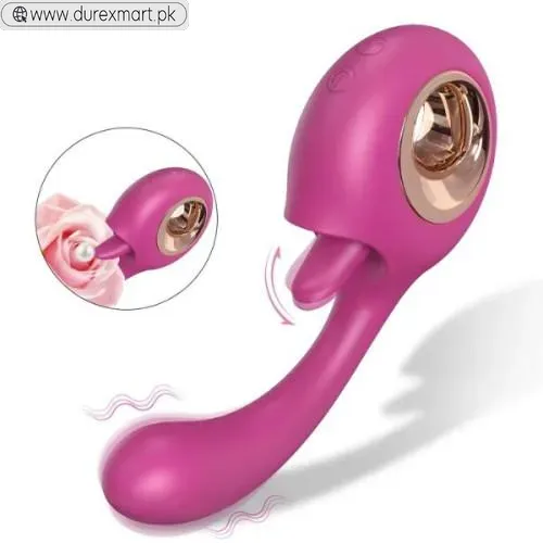 Donut 2-in-1 Clit Licking Toy G Spot Vibrator - view 2
