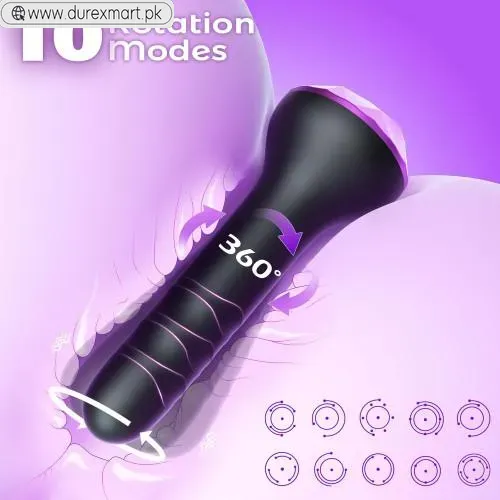 Prostate Massager with 10 Vibrating & Rotating Modes - view 2