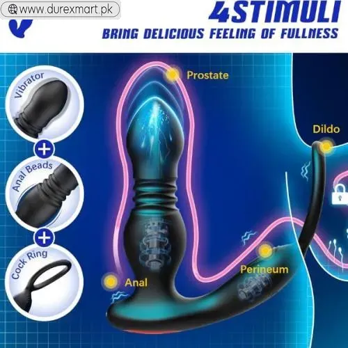 Thrusting Anal Expansion Prostate Massager - view 3