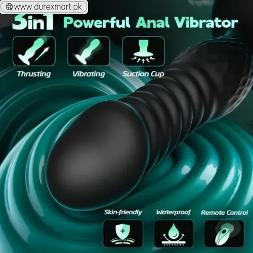 Thrusting Anal Plug Sex Toys for Men - view 2