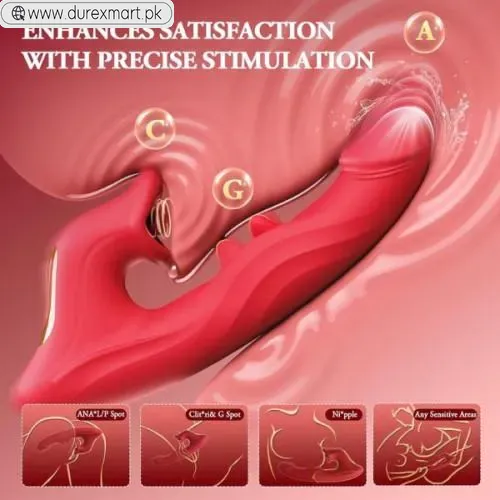 Thrusting Dildo Vibrator Women Sex Toys - view 2