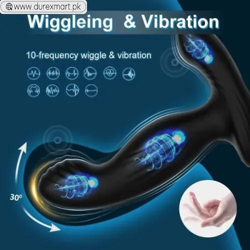 Thrusting Prostate Massager With Dual Rings In Pakistan - view 2