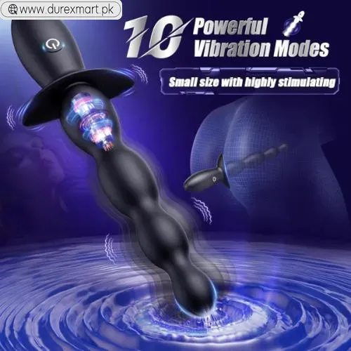 Vibrating Anal Beads Prostate Massager - view 2