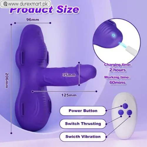 Women Sex Toys Sit and Ride Vibrator - view 2